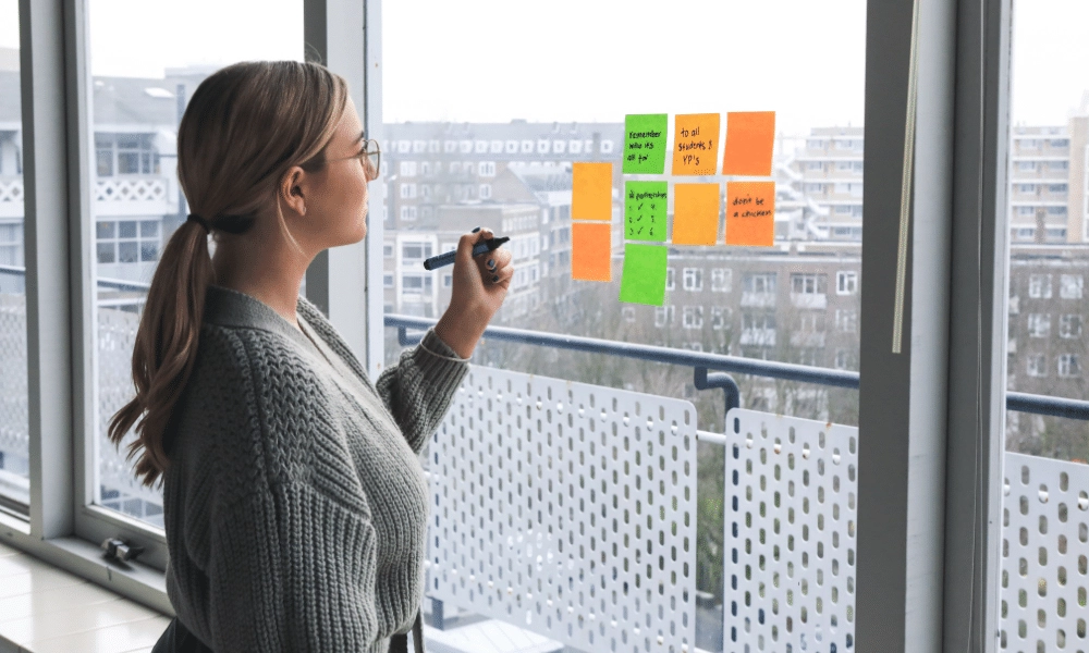 Lady Asking Why Start a Business