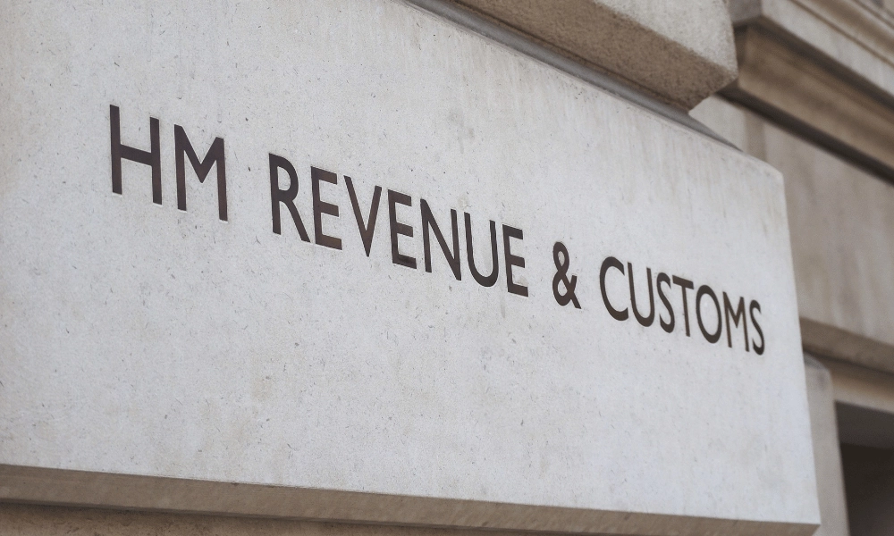 HM Revenue & Customs sign