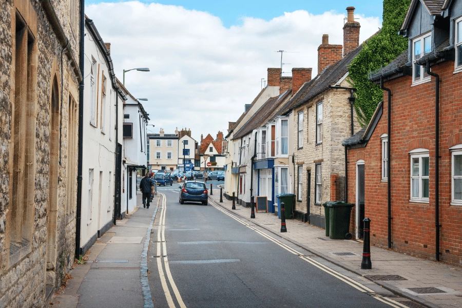 Narrow English street